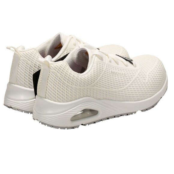 Skechers Work Uno SR Composite Toe Color White Women's Shoes Size 9 B - Medium - Picture 3 of 11